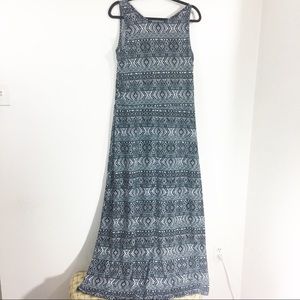 Bluet Black & White Maxi Dress